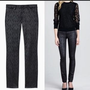 Tory Burch honour flat front skinny jean